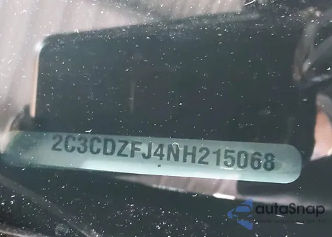 2022 Dodge Challenger R/T Scat Pack Widebody из США, поврежденный, VIN 2C3CDZFJ4NH215068